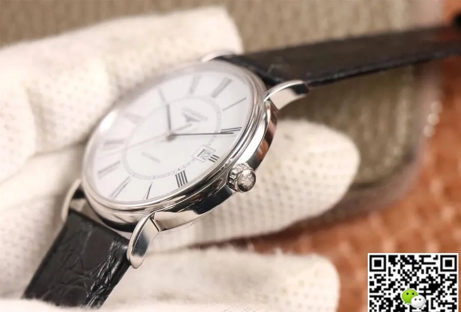 Longines Presence L4.921.4.11.2 KY factory 1:1 Best Edition Replica Watch Stainless Steel Bezel